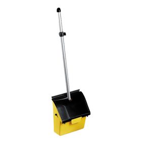 PATTUMIERA CLIP GIALLA CON COPERCHIO