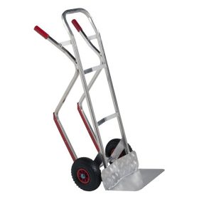 CARRELLO PORTACASSE IN ALLUMINIO CON SCIVOLO