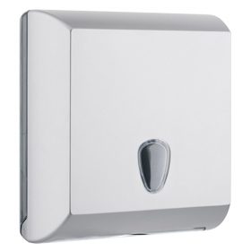 Dispenser carta asciugamani interfogliati INOX