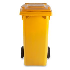 CONTERITORE RIFIUTI QUADRO 120 L - GIALLO