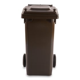 CONTERITORE RIFIUTI QUADRO 120 L - MARRONE