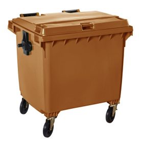 CONTENITORE RIFIUTI 1100 L - MARRONE