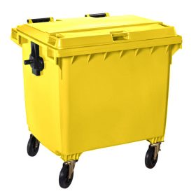 CONTENITORE RIFIUTI 1100 L - GIALLO