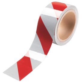 NASTRO RETRORIFLETTENTE BIANCO E ROSSO